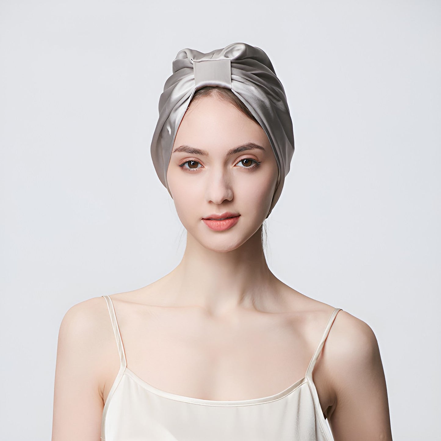 100% Mulberry Silk Turban Headwrap