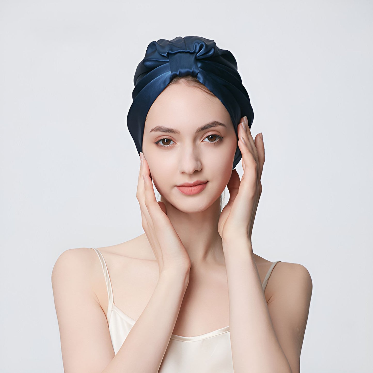 100% Mulberry Silk Turban Headwrap