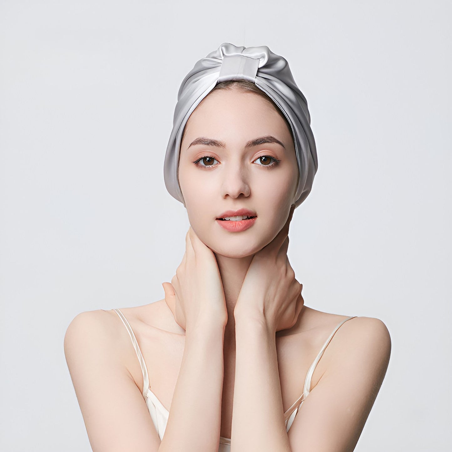 100% Mulberry Silk Turban Headwrap