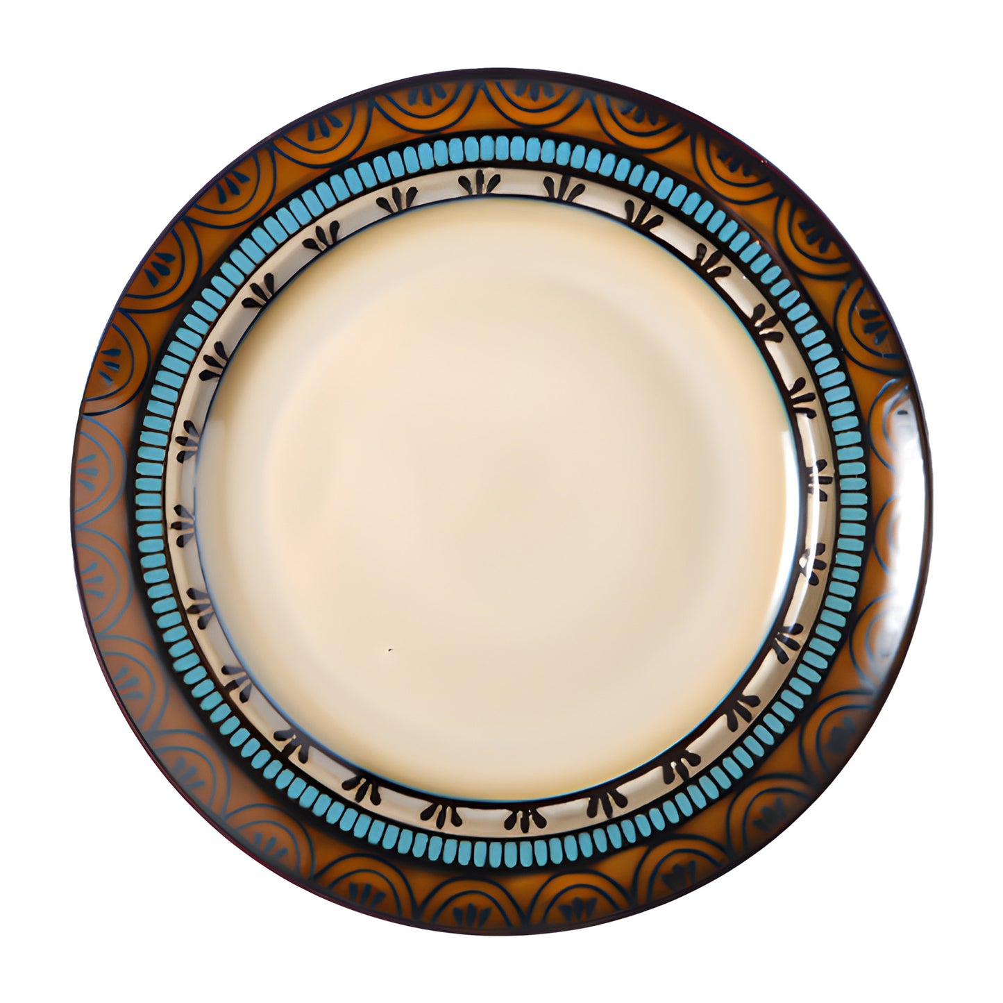 Earthstone Sands Handbemalte Keramikteller (4er-Set)