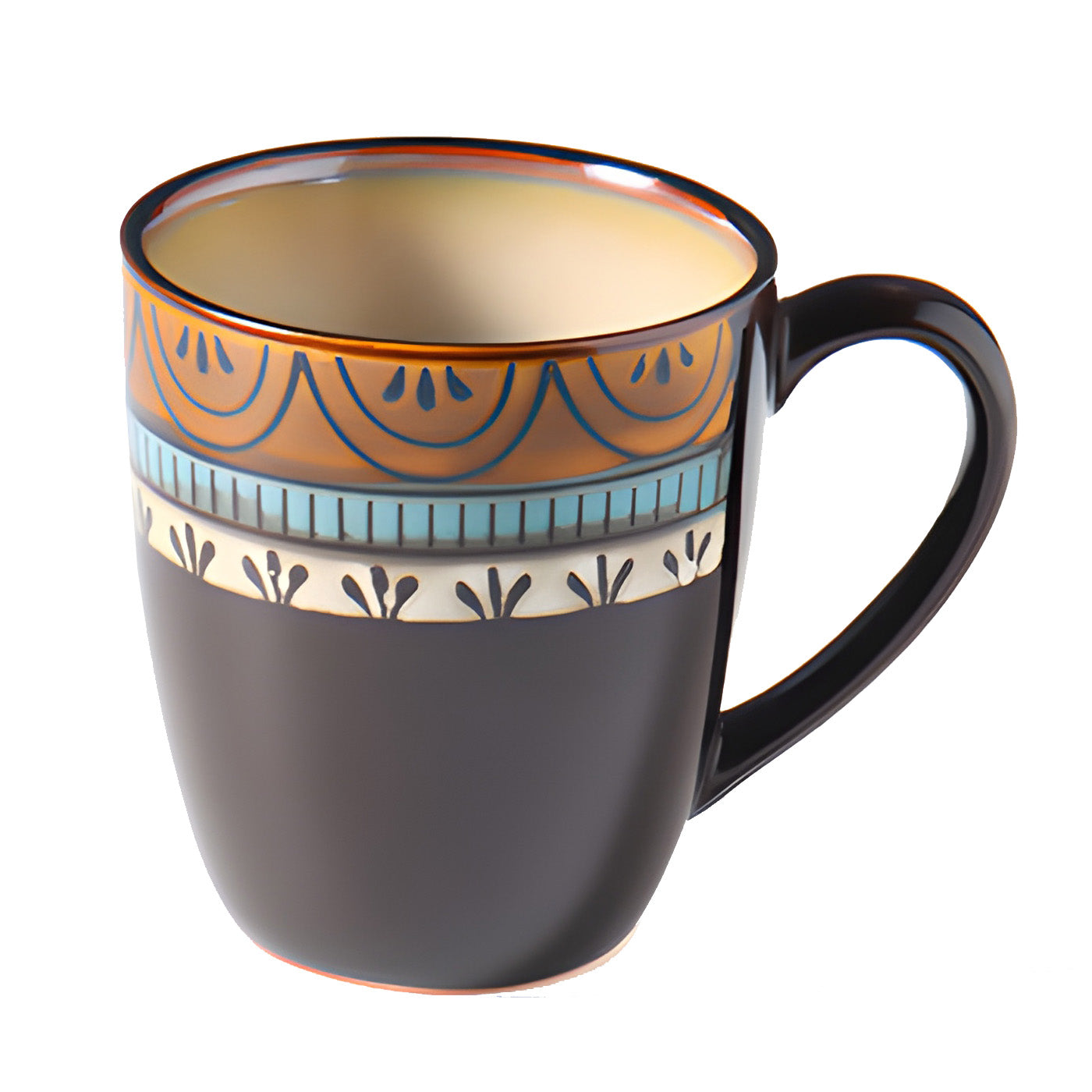 Earthstone Sands Handbemalte Keramiktasse (2er-Set)