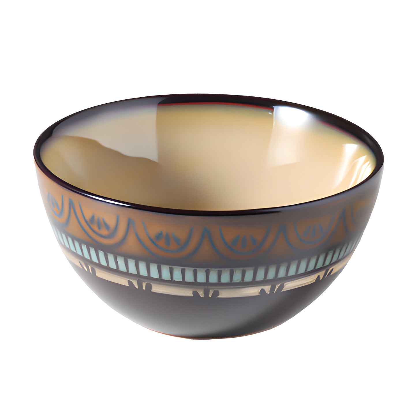 Earthstone Sands Handbemalte Keramikschalen (2er-Set)